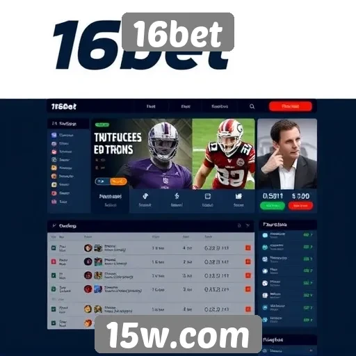 Interface do usuário e usabilidade do site 16bet